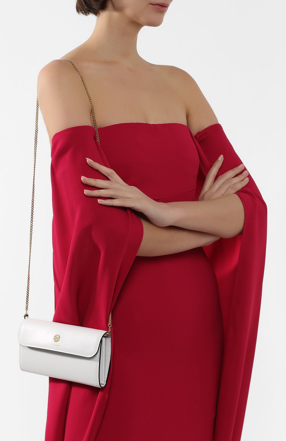 Кожаный кошелек на цепочке ALEXANDER MCQUEEN, арт. 610194/1CW0T, фото 5