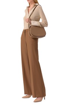 Женская сумка lydia MICHAEL MICHAEL KORS бежевого цвета, арт. 30R5GL0M2L | Фото 7 (Материал: Натуральная кожа; Размер: medium)