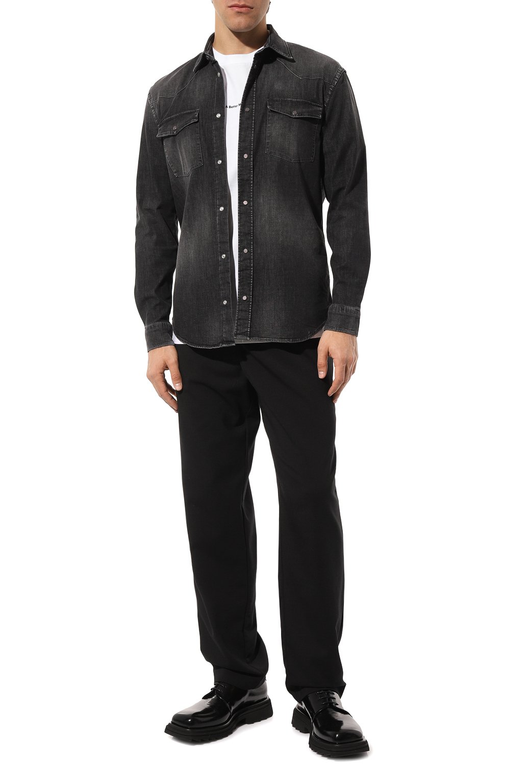 Джинсовая рубашка DONDUP, арт. UC300R/DS0258U GM8, фото 2