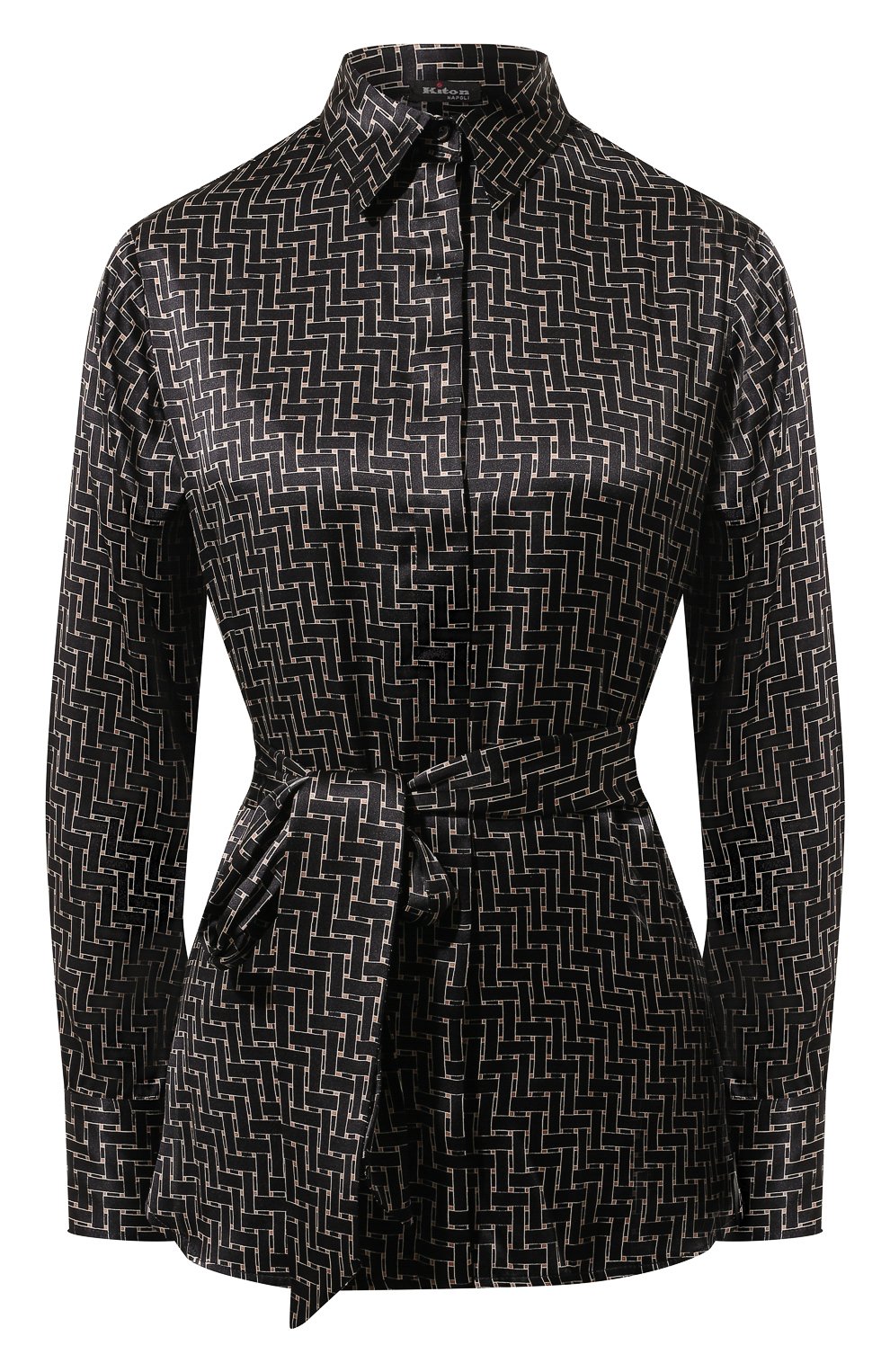 Шелковая блузка KITON, арт. D48407K0561E05, фото 1