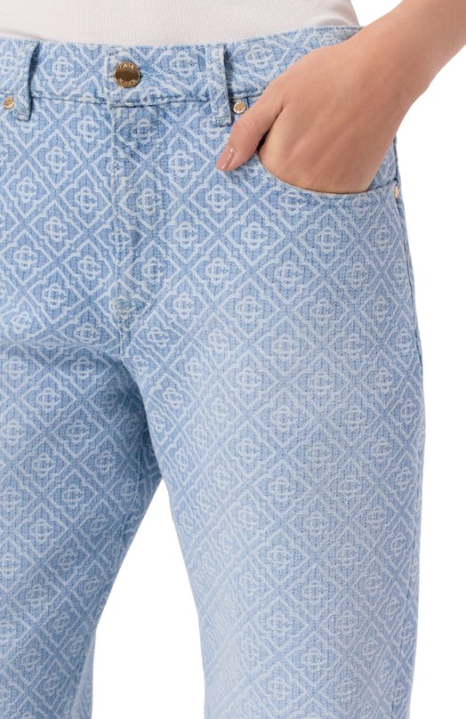 Джинсы Casablanca WPF25-TR-278-01 Голубой  WPF25-TR-278-01 Фото 5