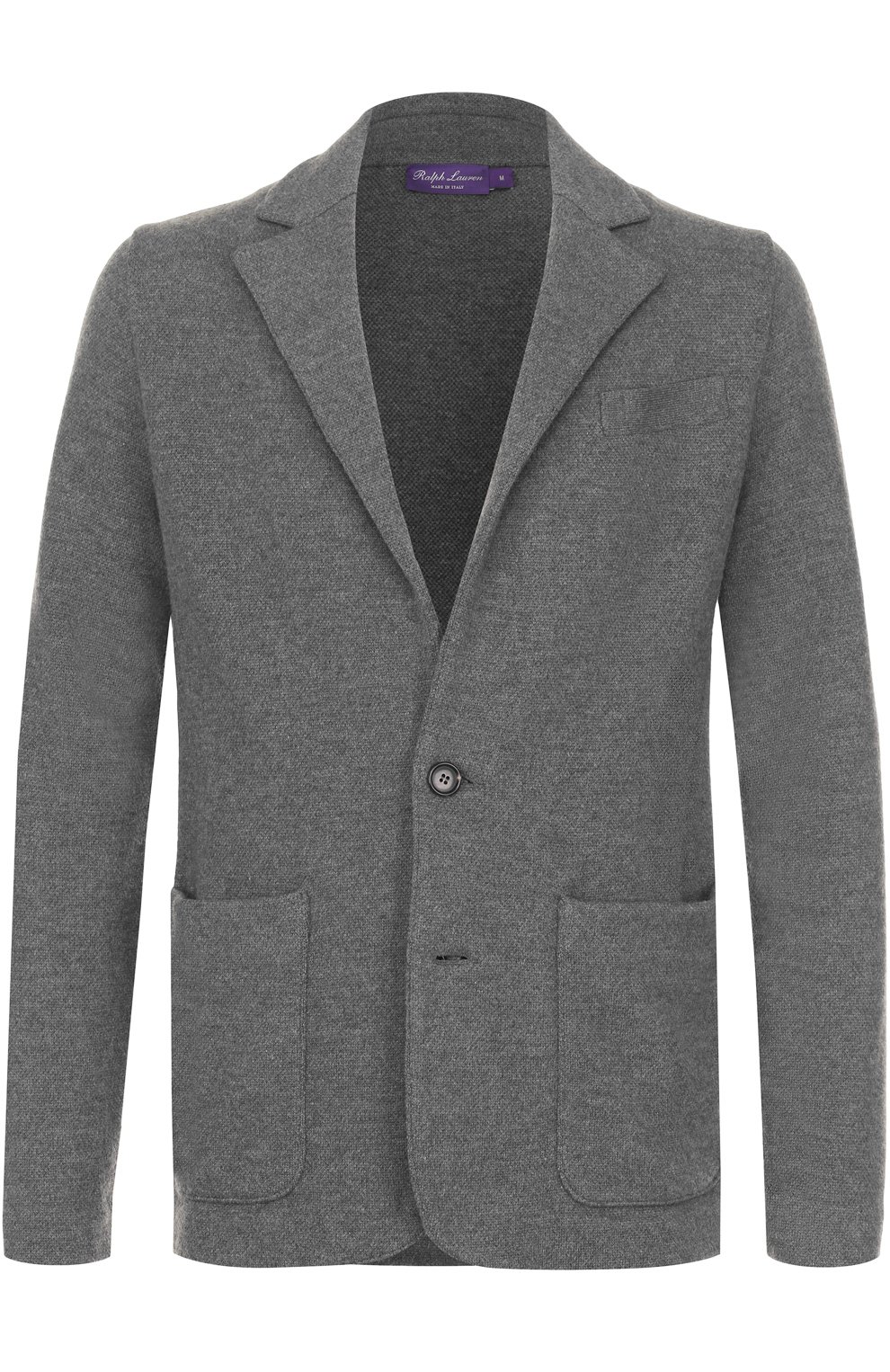 Однобортный пиджак из смеси шерсти и кашемира RALPH LAUREN, арт. 790662913, фото 1