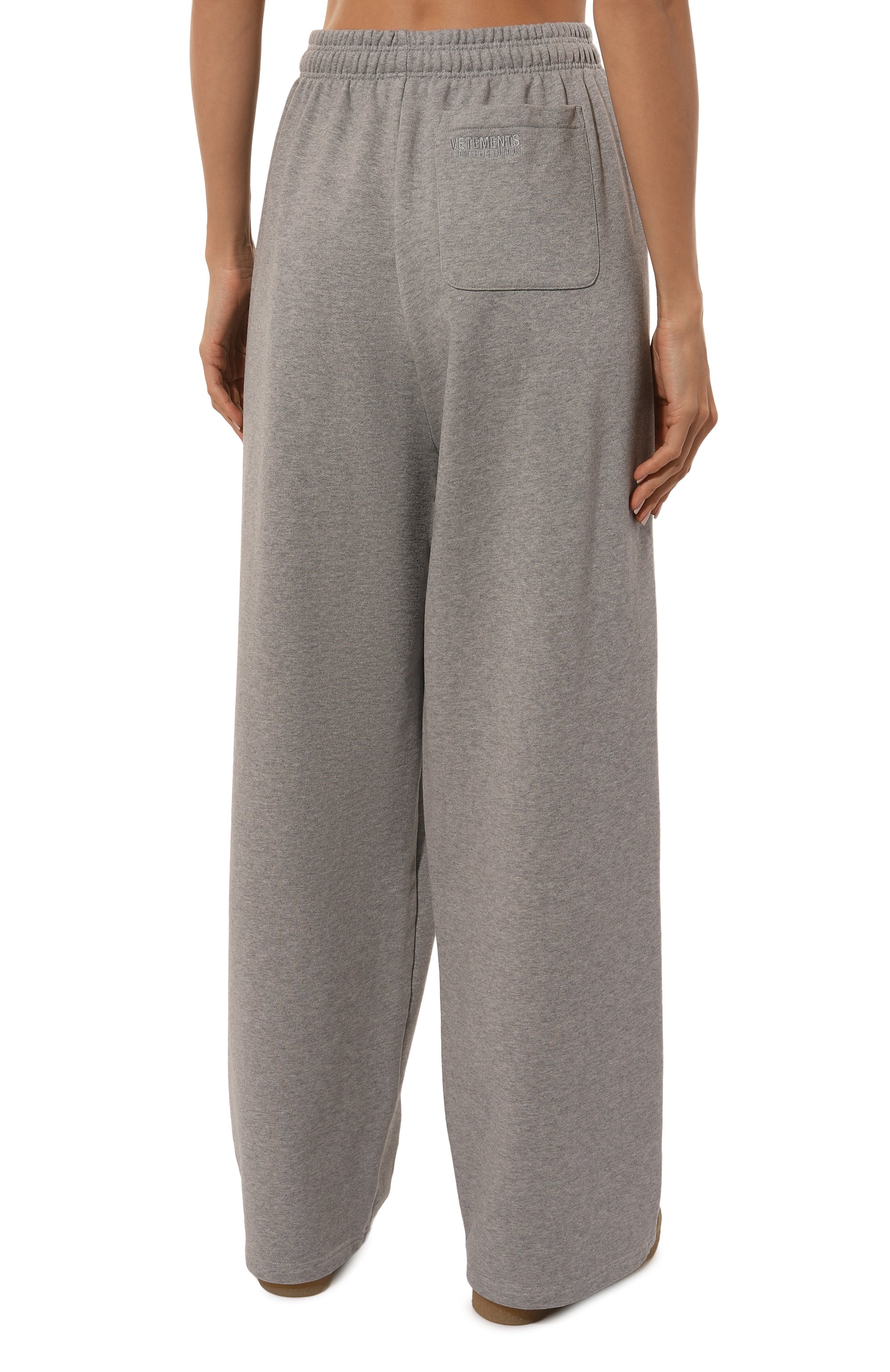 Хлопковые брюки VETEMENTS, арт. UA66SP630G, фото 4