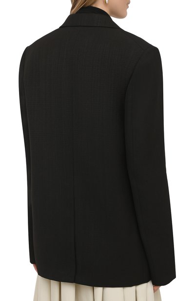 Жакет из шелка и вискозы JIL SANDER, арт. JSPS130010-WS390300, фото 4