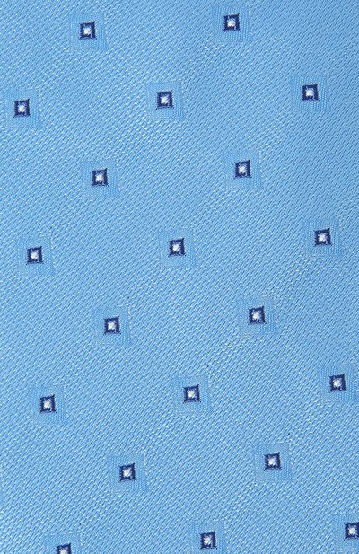 Шелковый галстук BROUBACK голубого цвета по цене 5995 руб., арт. TIE 8CM/FW22, фото 4 Шелковый галстук BROUBACK, арт. TIE 8CM/FW22, фото 4
