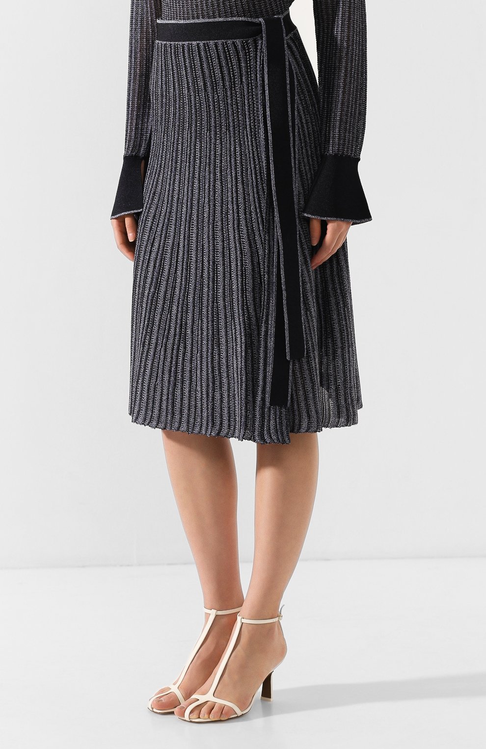 Юбка VICTORIA, VICTORIA BECKHAM, арт. KSVV 018 PAW19 VISC0SE BLEND, фото 3