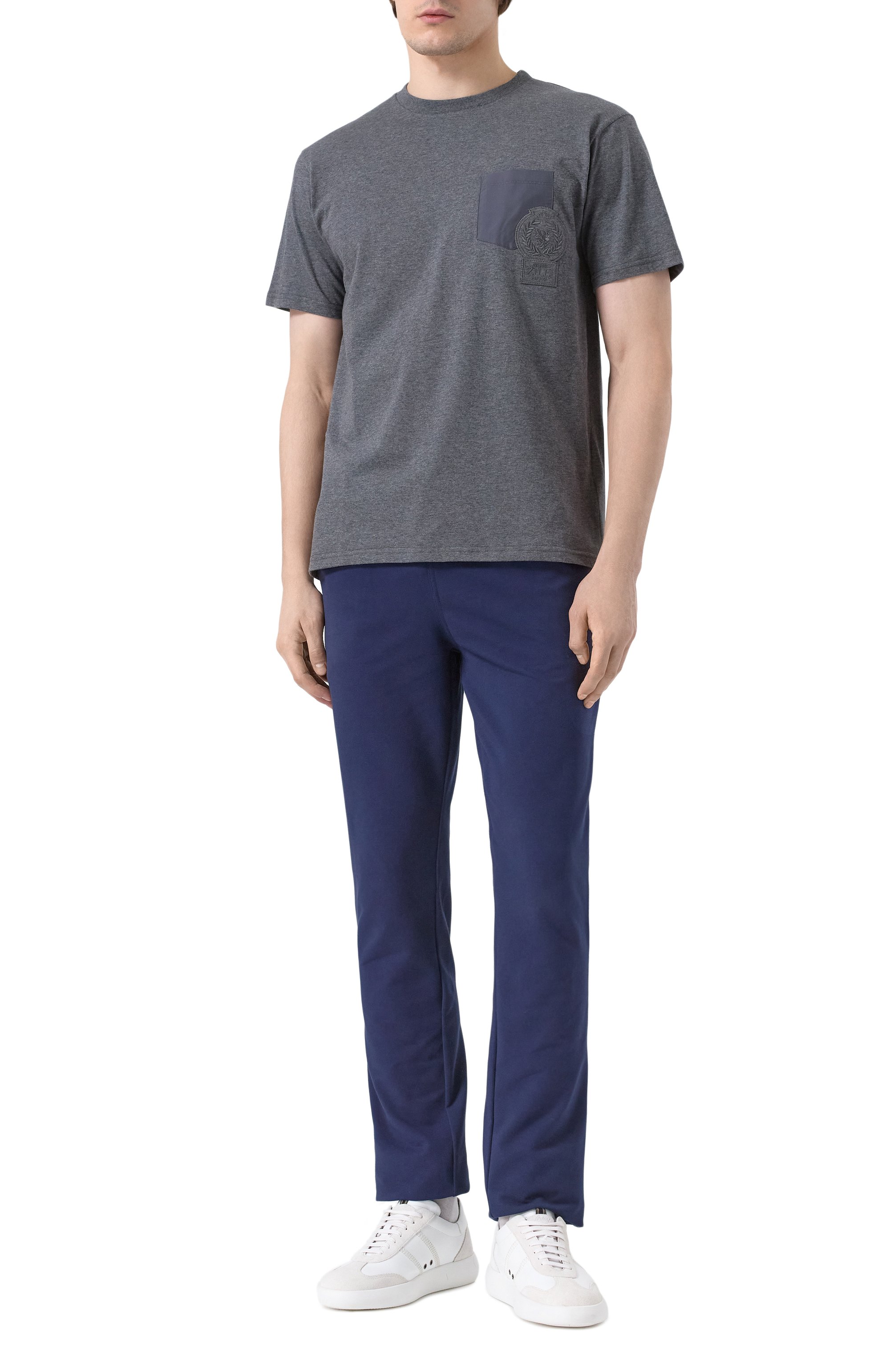 Хлопковая футболка ZILLI, арт. TSR02AM0142VLM007, фото 2