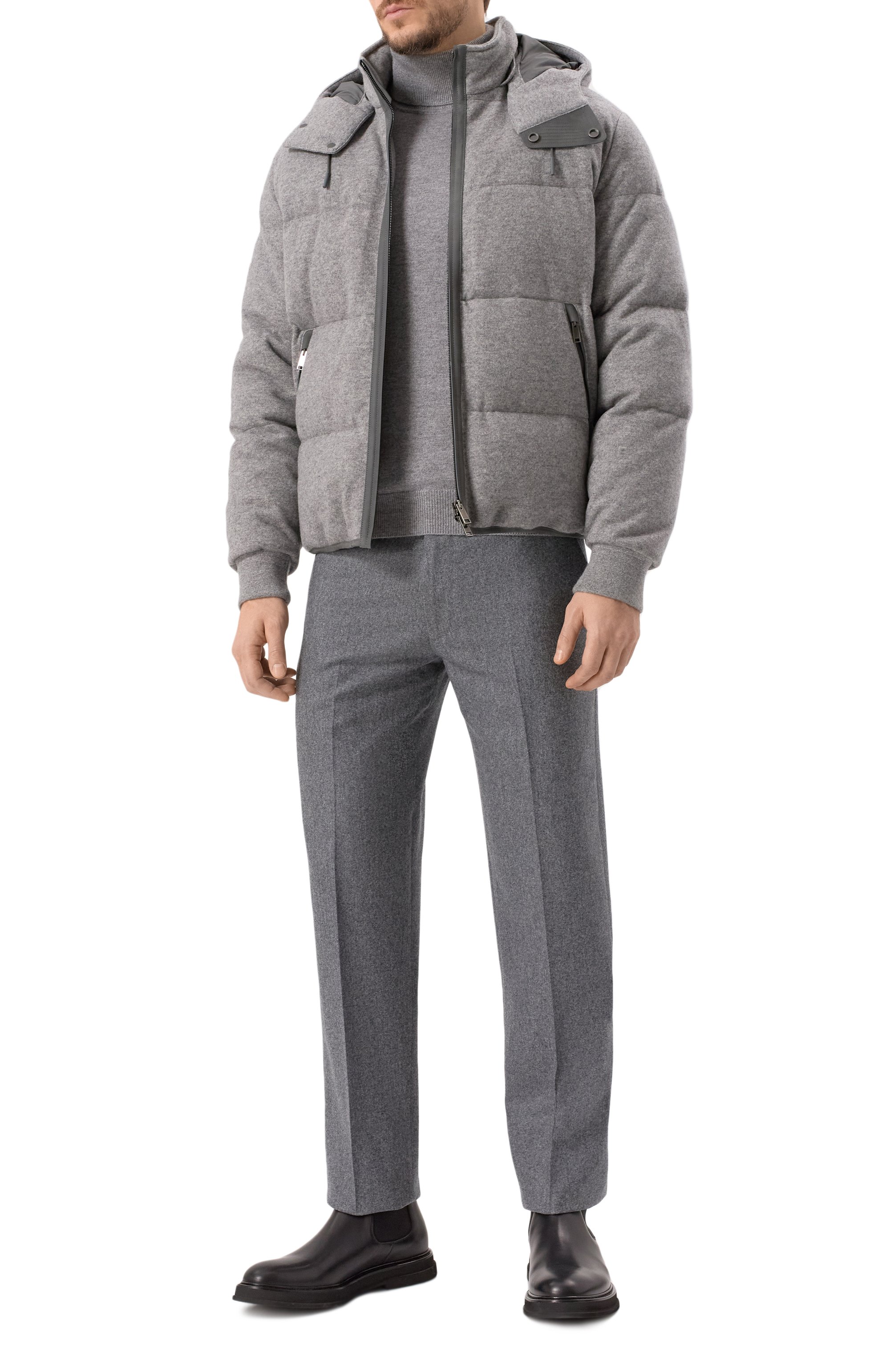 Кашемировый пуховик ZEGNA, арт. E102/UET48A8, фото 2