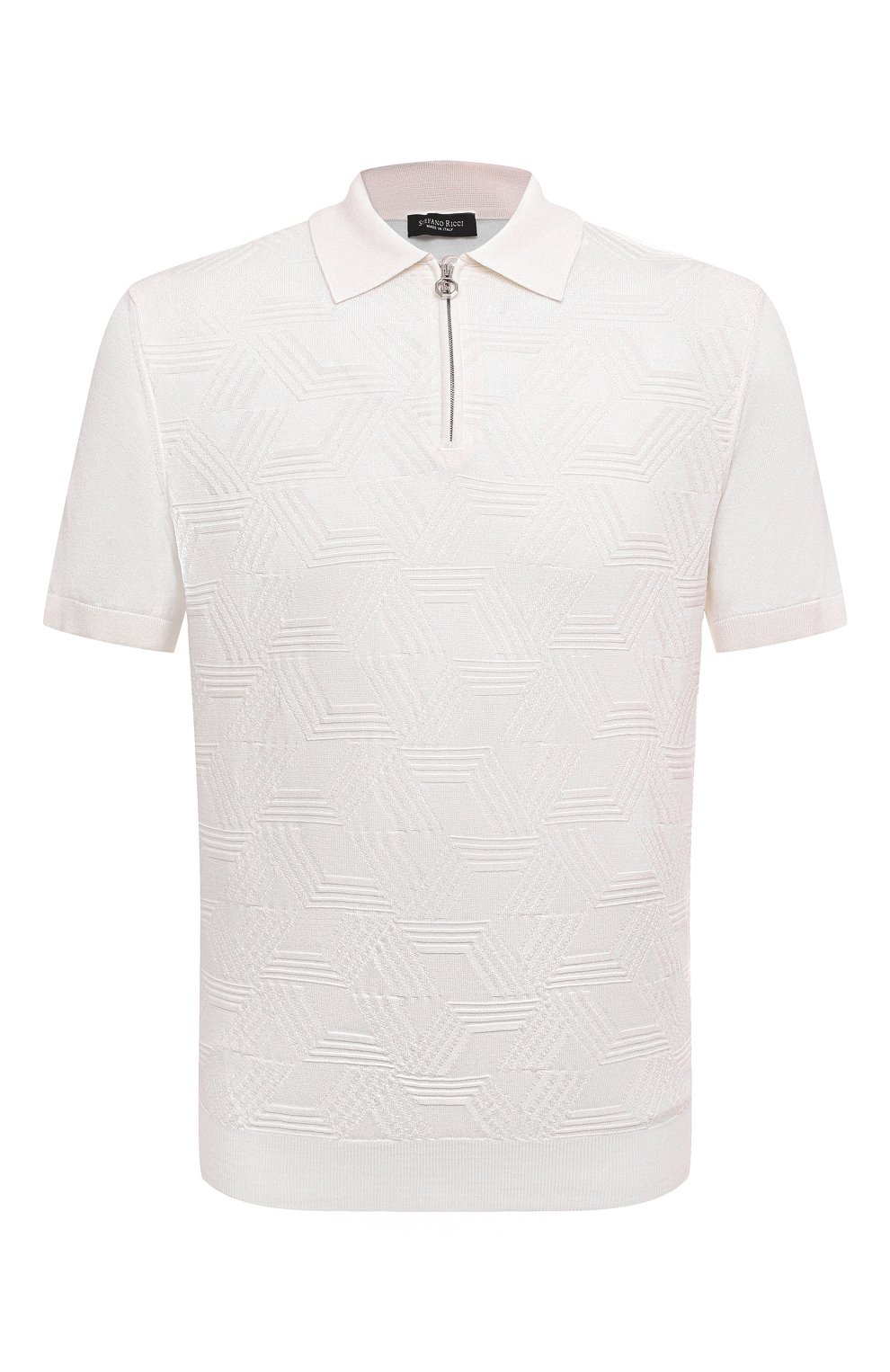 Поло из шелка и хлопка STEFANO RICCI, арт. K818047P31/F23175, фото 1