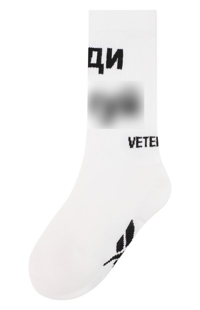 Женские хлопковые носки VETEMENTS, арт. USS198033/W