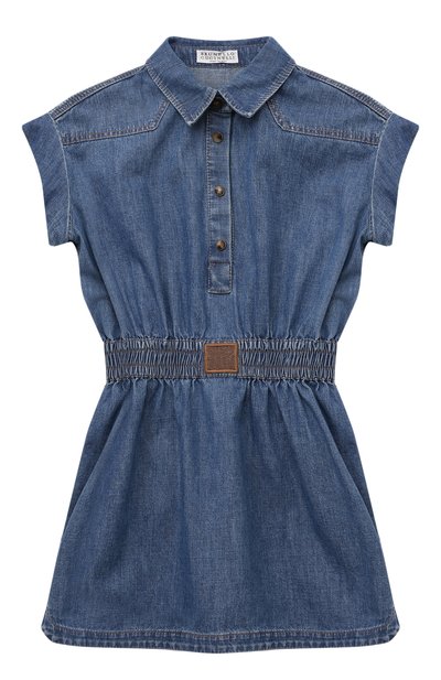 Джинсовое платье BRUNELLO CUCINELLI, арт. BH192A309A, фото 1