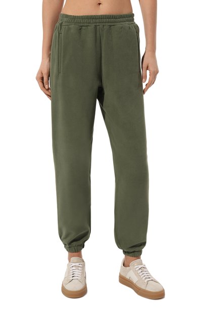 Хлопковый спортивный костюм SASHA KIM хаки цвета по цене 43900 руб., арт. УТ-00001471, фото 4 Хлопковый спортивный костюм SASHA KIM, арт. УТ-00001471, фото 4