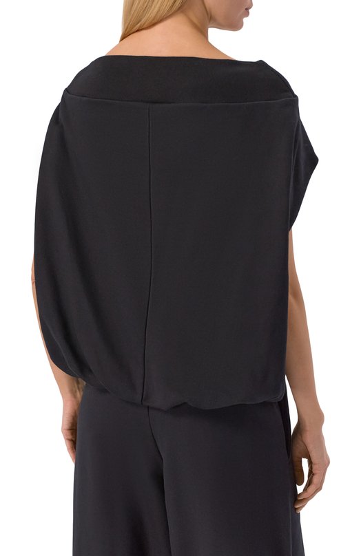 Хлопковый топ Dries Van Noten 131110/3611 Чёрный  131110/3611 Фото 4