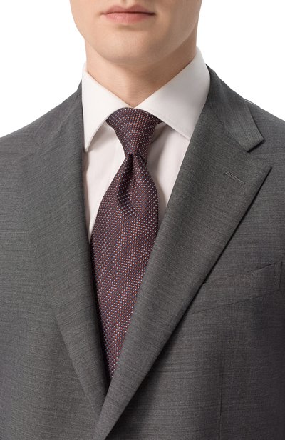 Шелковый галстук CORNELIANI, арт. 28U302/2A20303, фото 2