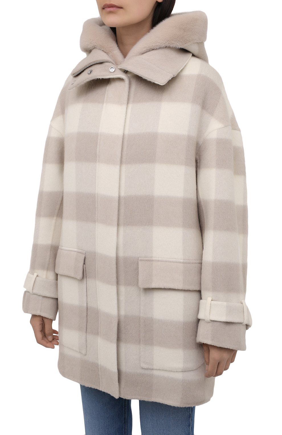 Комплект из парки и норкового жилета KITON, арт. D52681K0554A, фото 3