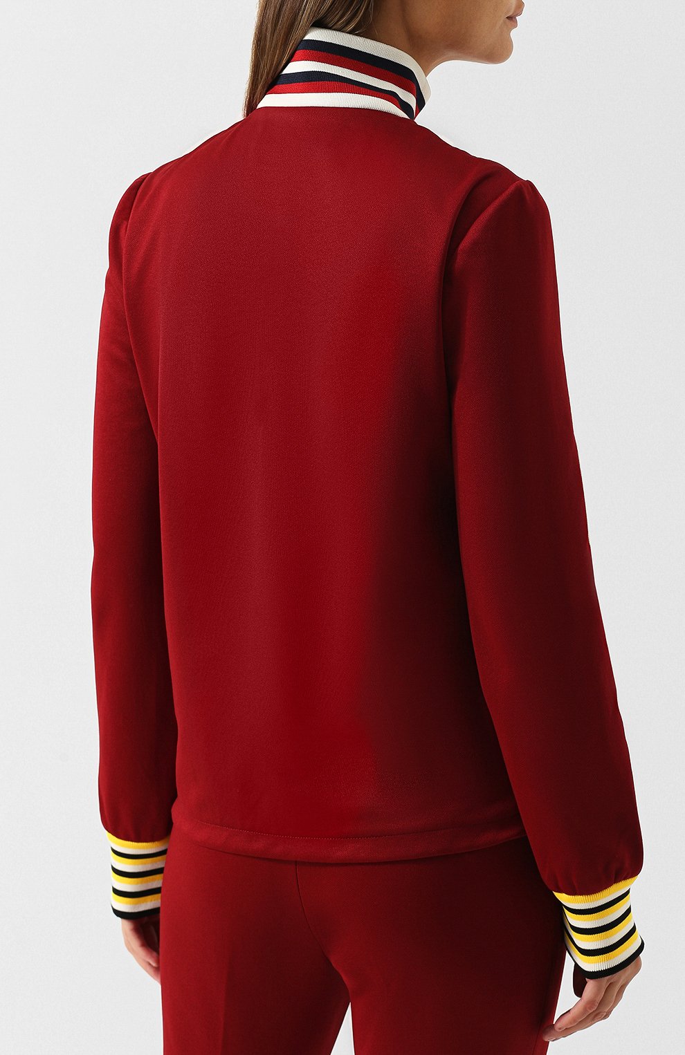 Кардиган на молнии с воротником-стойкой GUCCI, арт. 515077/X9R84, фото 4