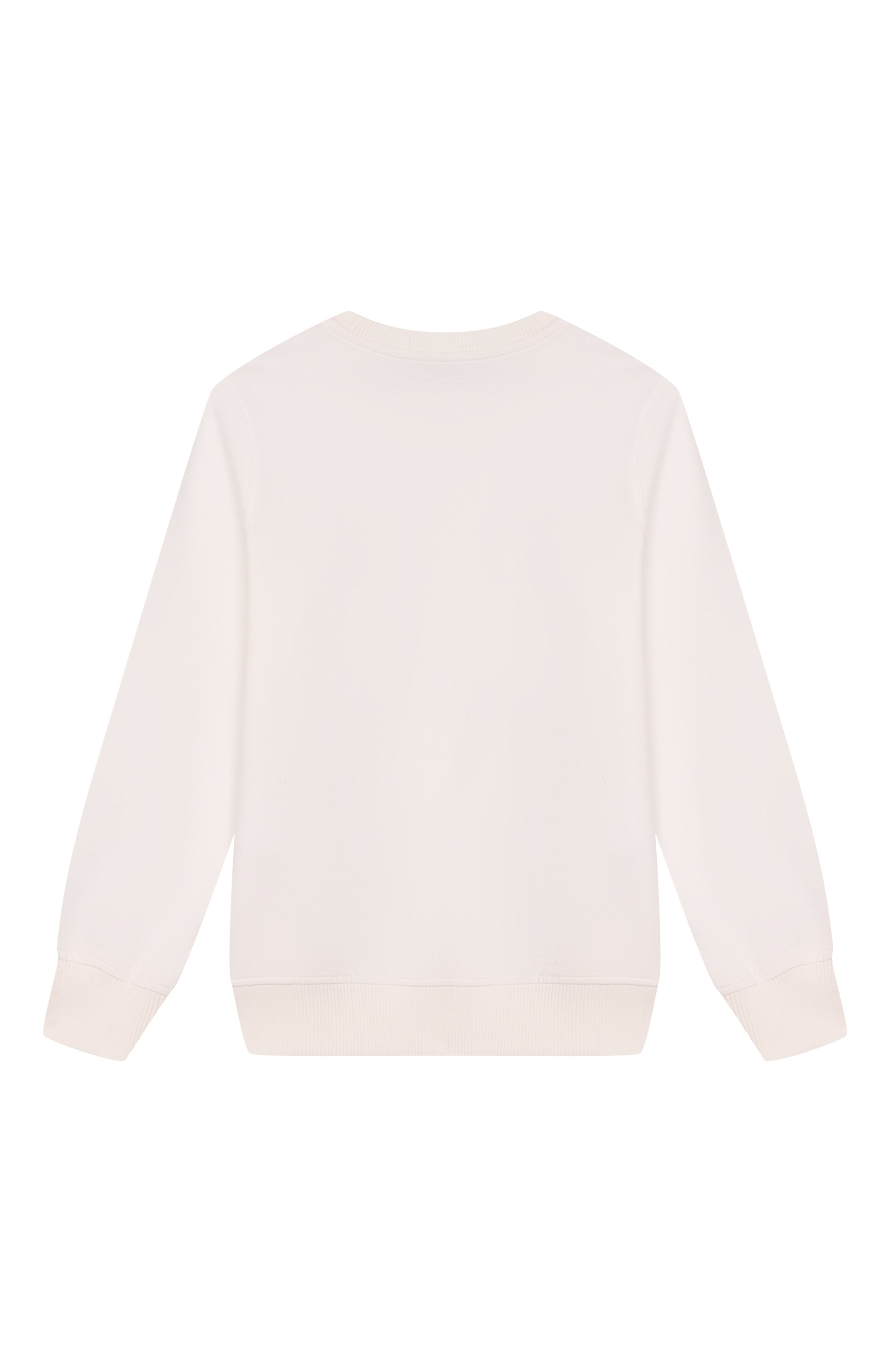 Хлопковый свитшот MOSCHINO кремового цвета по цене 11750 руб., арт. HUF09X/LCA19_001, фото 2 Хлопковый свитшот MOSCHINO, арт. HUF09X/LCA19_001, фото 2