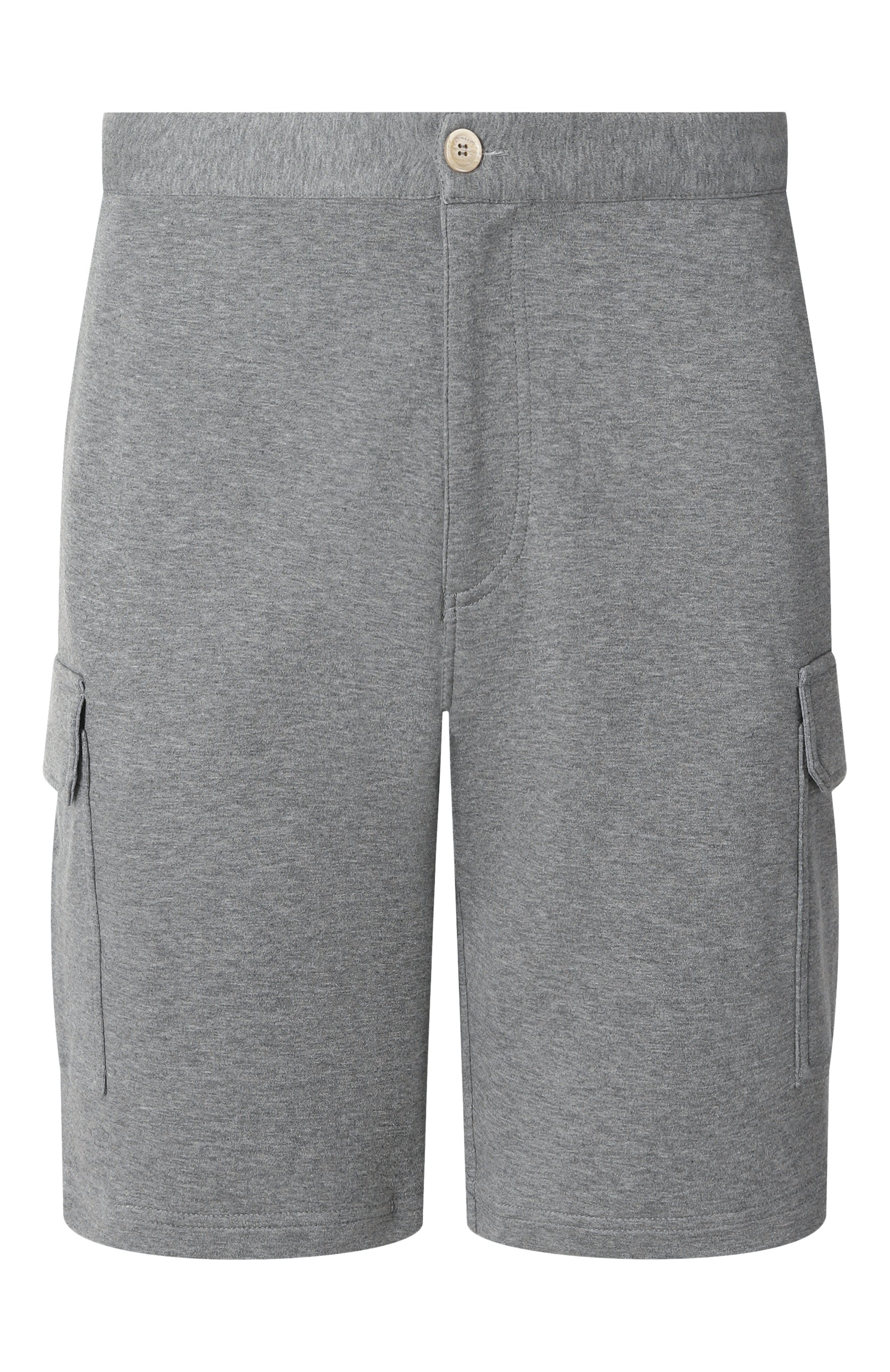 Шорты из хлопка и кашемира BRUNELLO CUCINELLI, арт. MM8313222G, фото 1