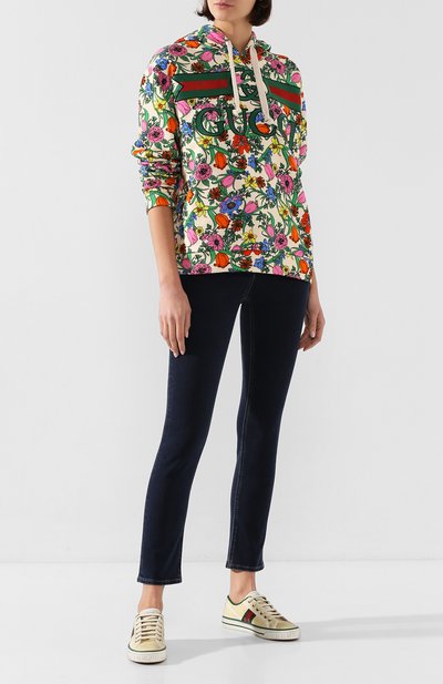 Хлопковое худи GUCCI, арт. 610156/XJCCI, фото 2