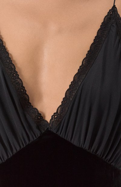 Бархатное платье LOUVE черного цвета по цене 175000 руб., арт. 25-01-01-04-07-02-01, фото 5 Бархатное платье LOUVE, арт. 25-01-01-04-07-02-01, фото 5