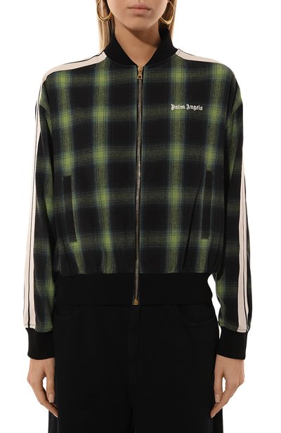 Хлопковый бомбер PALM ANGELS, арт. PWBD058F24FAB001, фото 3