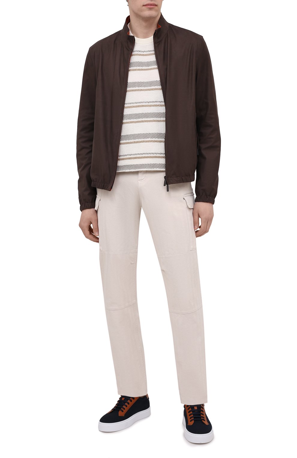 Текстильные кеды GIORGIO ARMANI, арт. X2X148/XM901, фото 2