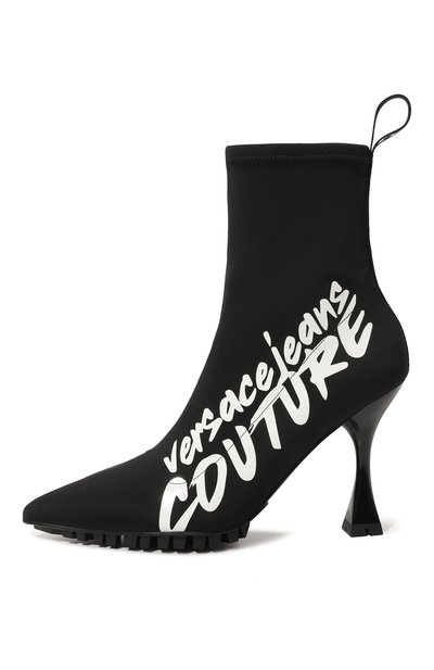 Текстильные ботильоны VERSACE JEANS COUTURE, арт. 73VA3S81-F0ND0 FLAIR TANK DIS.70/ZS370, фото 4