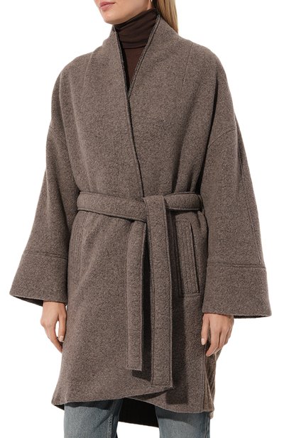 Шерстяное пальто ISABEL BENENATO, арт. DW35F24, фото 3