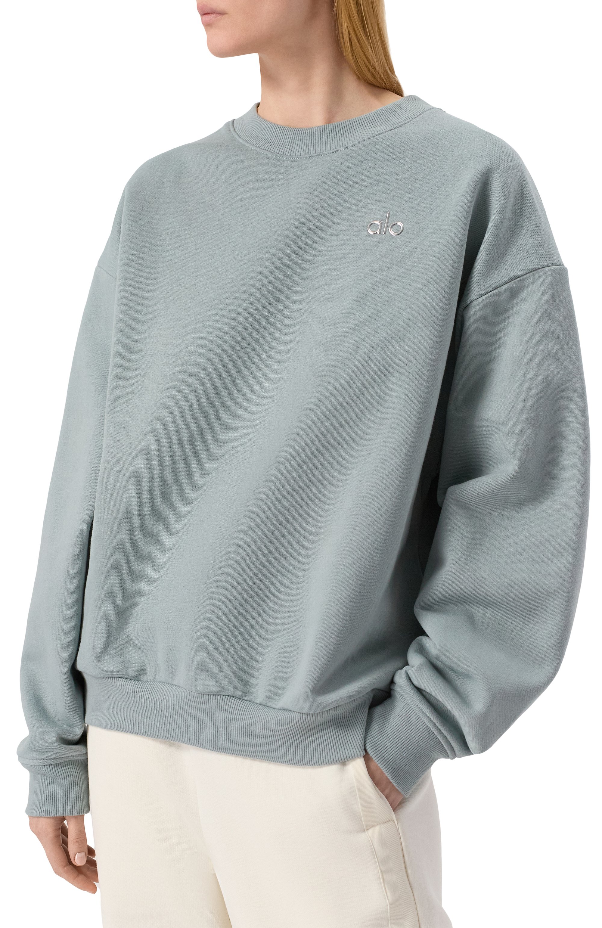 Хлопковый свитшот ALO YOGA, арт. U3031RG, фото 3