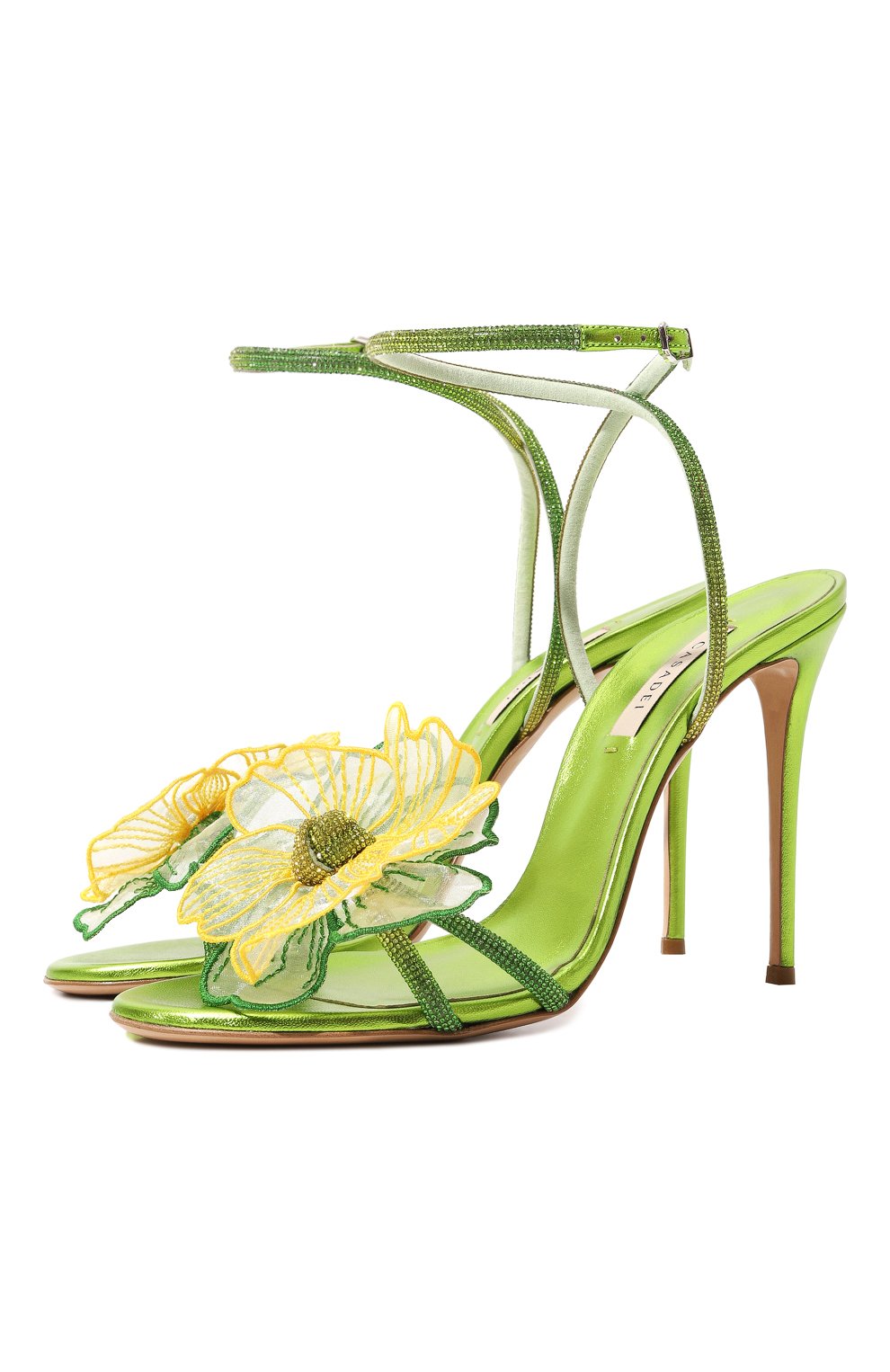 Текстильные босоножки CASADEI, арт. 1L021Z1001C2097, фото 1