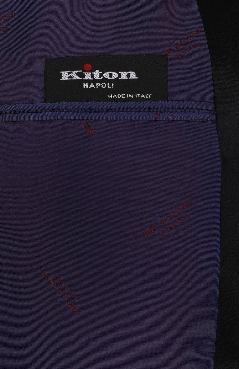 Смокинг из шерсти и шелка KITON, арт. UASM862K0614E17_60-66, фото 1