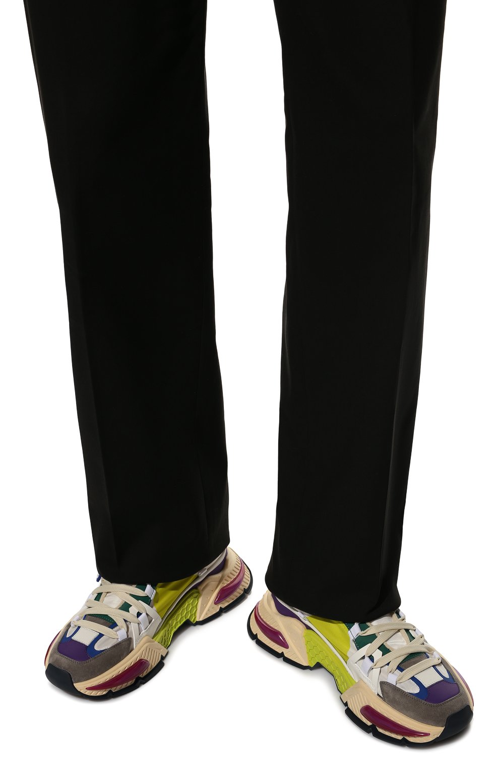 Комбинированные кроссовки air master DOLCE & GABBANA, арт. CS1984/AQ939, фото 3