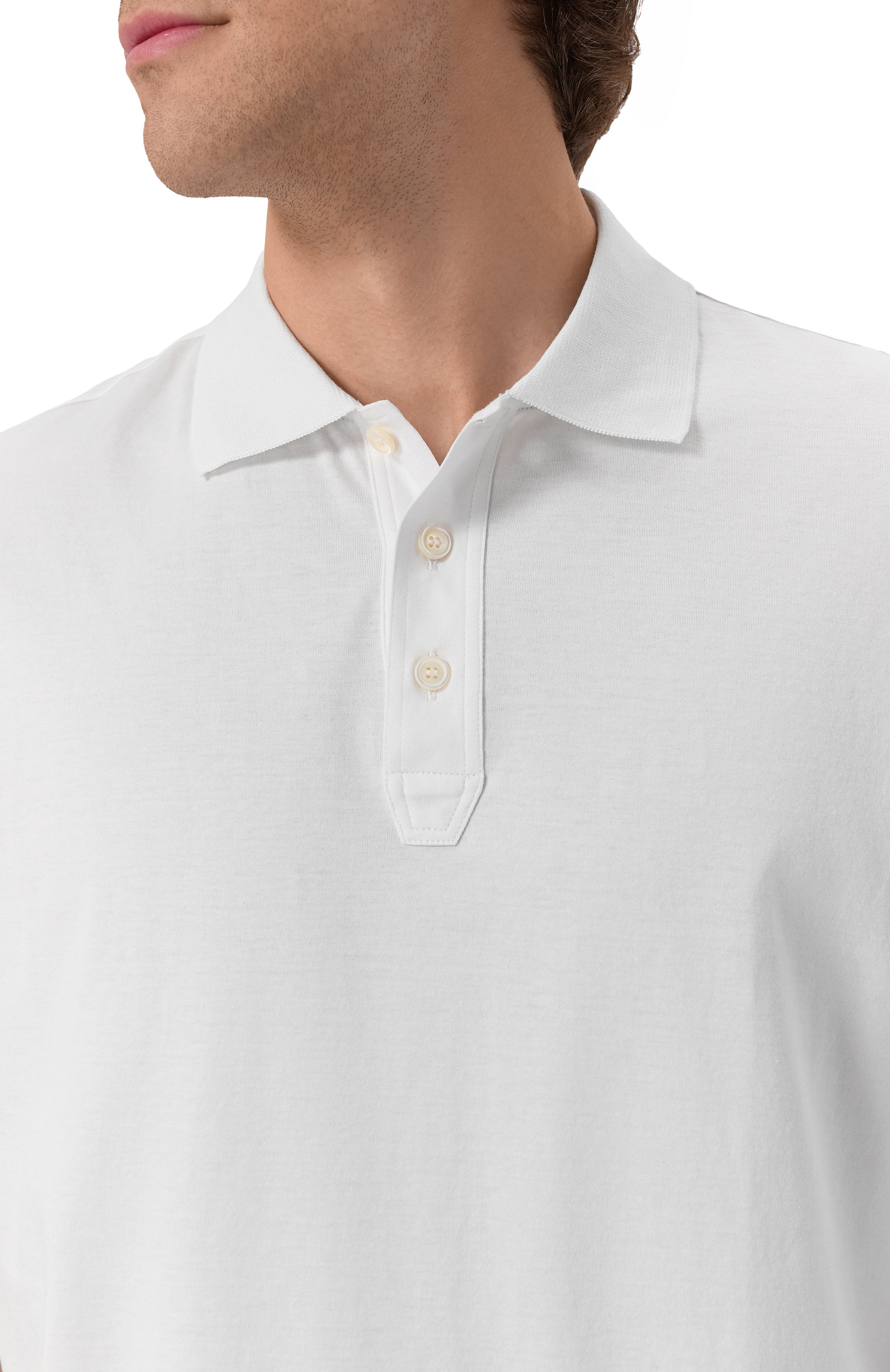 Хлопковое поло BRIONI, арт. UJPM0L/0A613, фото 5