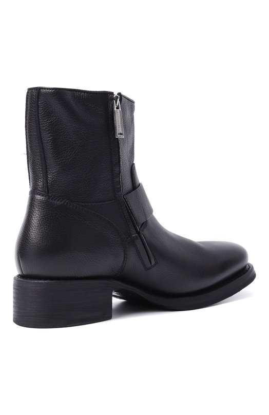 Кожаные сапоги Harley Dsquared2 ABM0167/25102624 Чёрный  ABM0167/25102624 Фото 5
