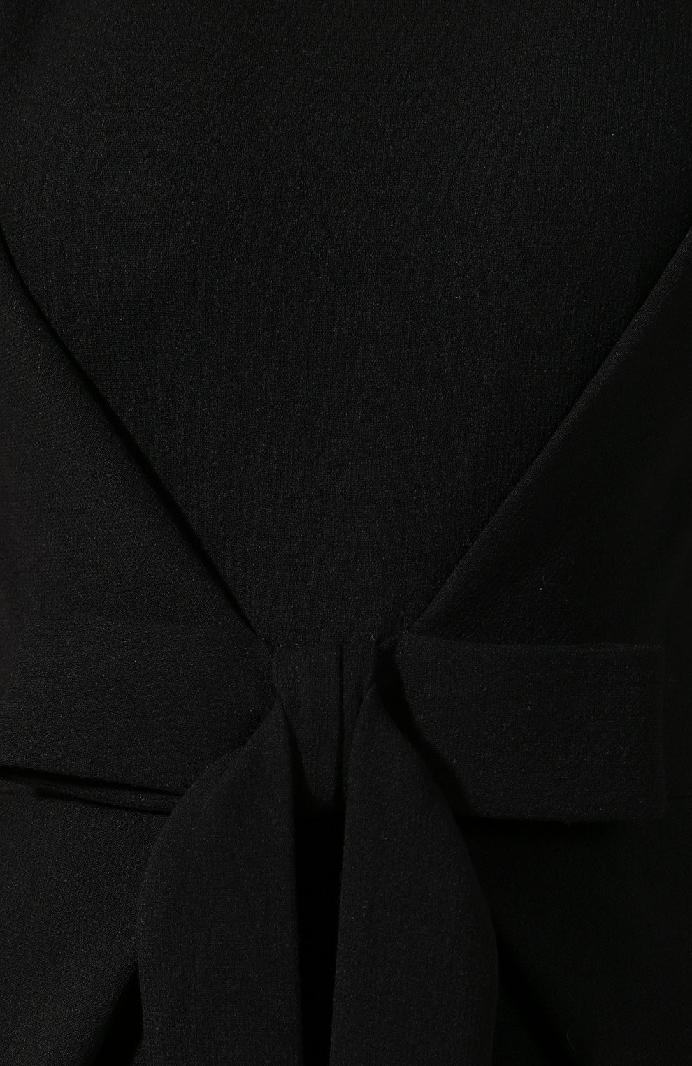 Шерстяное платье DOLCE & GABBANA черного цвета по цене 228000 руб., арт. F6F8FT/FUBD2, фото 5 Шерстяное платье DOLCE & GABBANA, арт. F6F8FT/FUBD2, фото 5