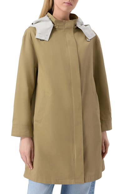 Парка из хлопка и вискозы DIEGO M, арт. 25EM-A614, фото 3