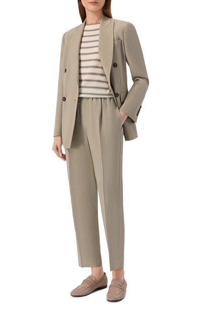 Футболка из шерсти и кашемира BRUNELLO CUCINELLI, арт. M14854100, фото 2