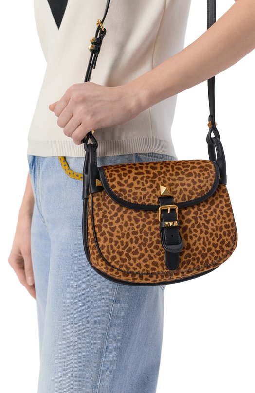 Сумка Flaneuse small Valentino 8W2B0T08/IGJ Леопардовый  8W2B0T08/IGJ Фото 2
