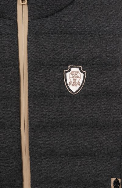 Пуховый жилет BRUNELLO CUCINELLI, арт. BG927J018B, фото 3