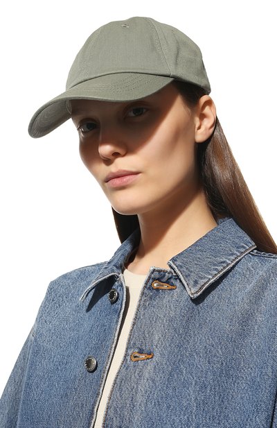 Хлопковая бейсболка ACNE STUDIOS, арт. C40224/W, фото 2