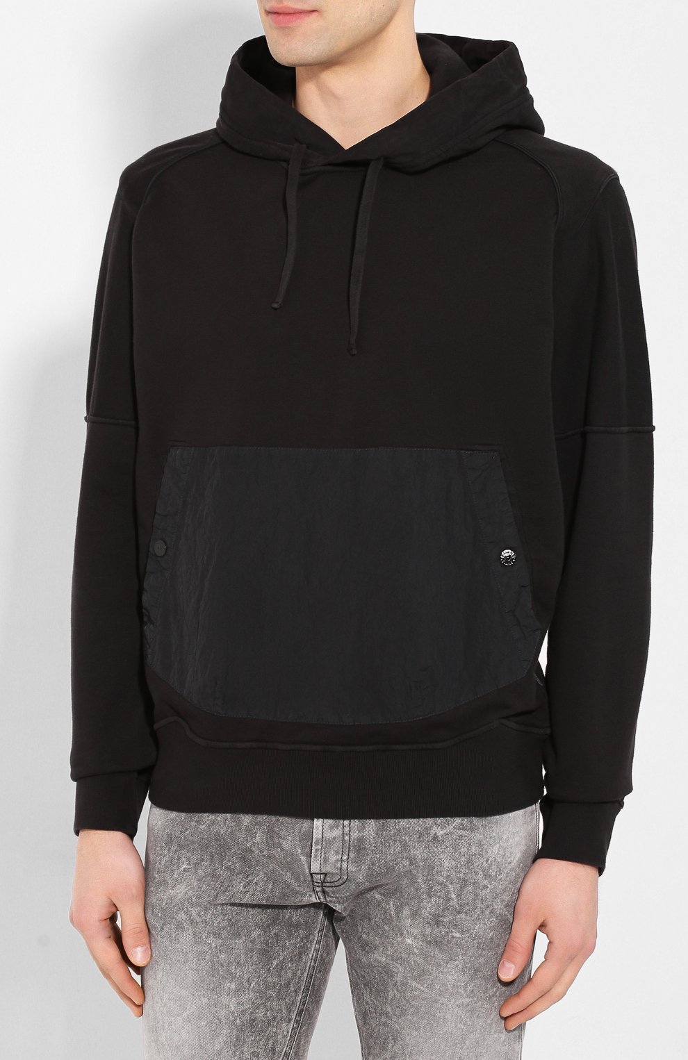 Хлопковое худи STONE ISLAND SHADOW PROJECT черного цвета по цене 62850 руб., арт. 721960208, фото 3 Хлопковое худи STONE ISLAND SHADOW PROJECT, арт. 721960208, фото 3