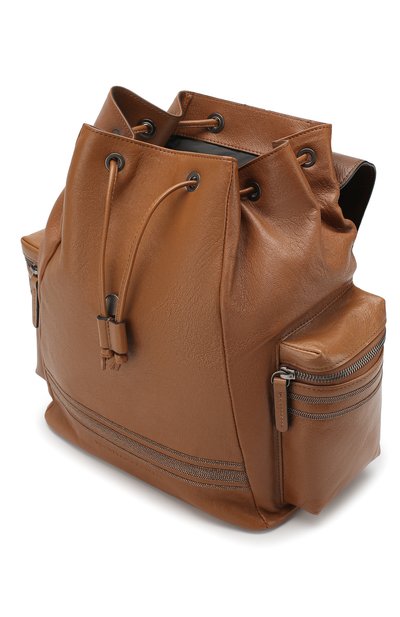 Рюкзак из кожи BRUNELLO CUCINELLI, арт. MBSKD1962, фото 4