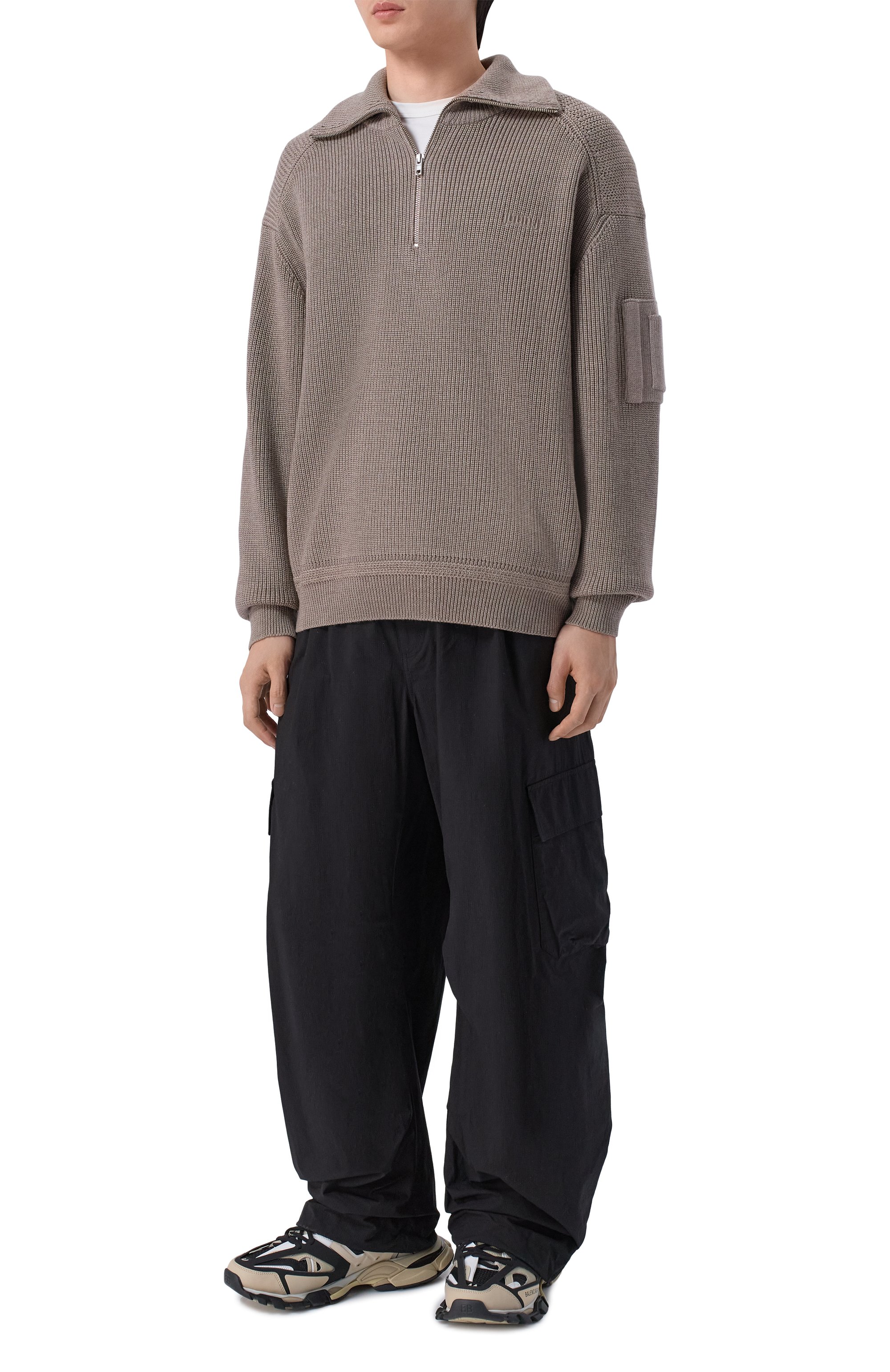 Свитер JUUN.J темно-бежевого цвета по цене 79200 руб., арт. JC6251P31, фото 2 Свитер JUUN.J, арт. JC6251P31, фото 2