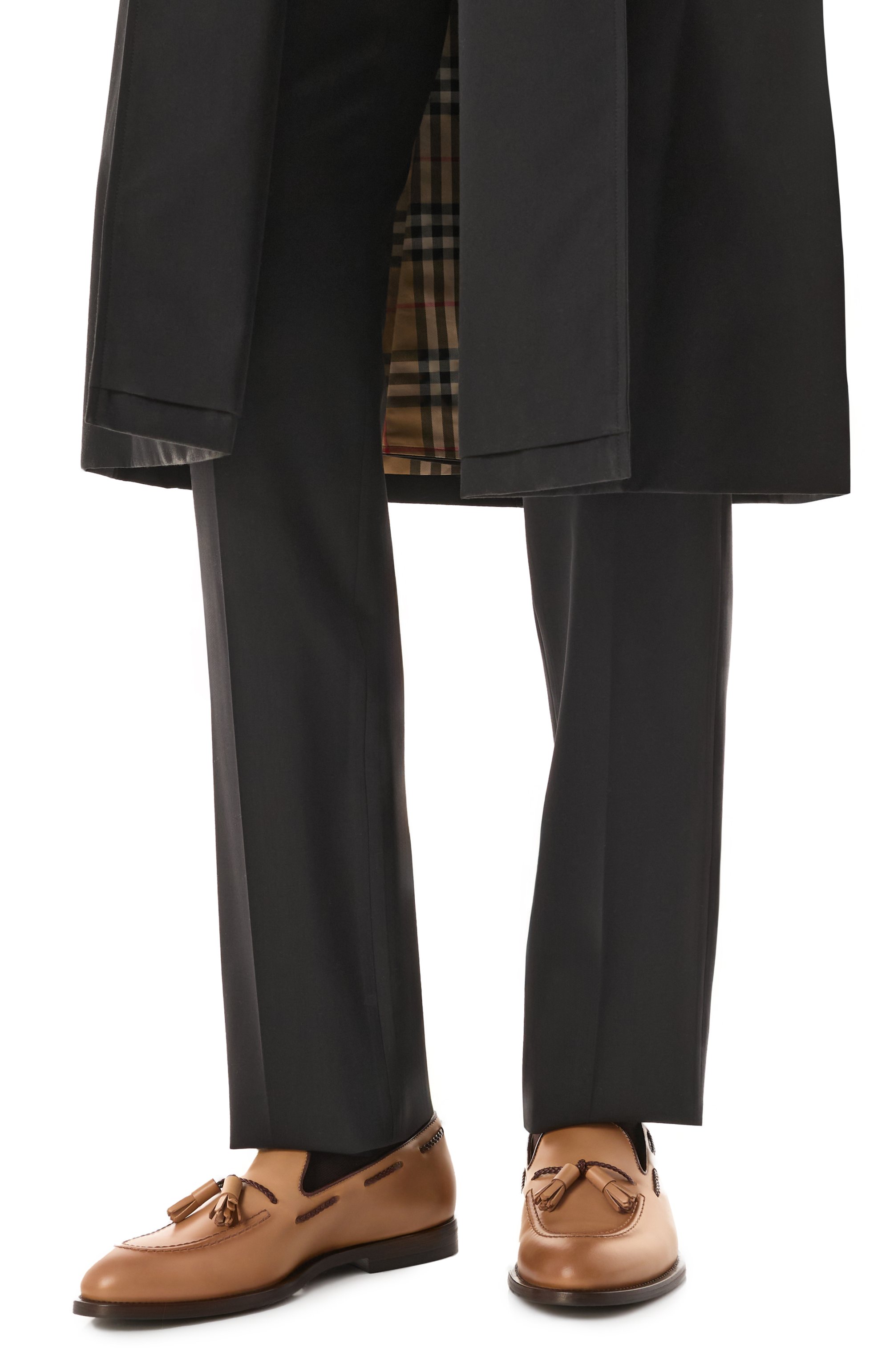 Кожаные лоферы BRUNELLO CUCINELLI, арт. MZUFAPU713, фото 3