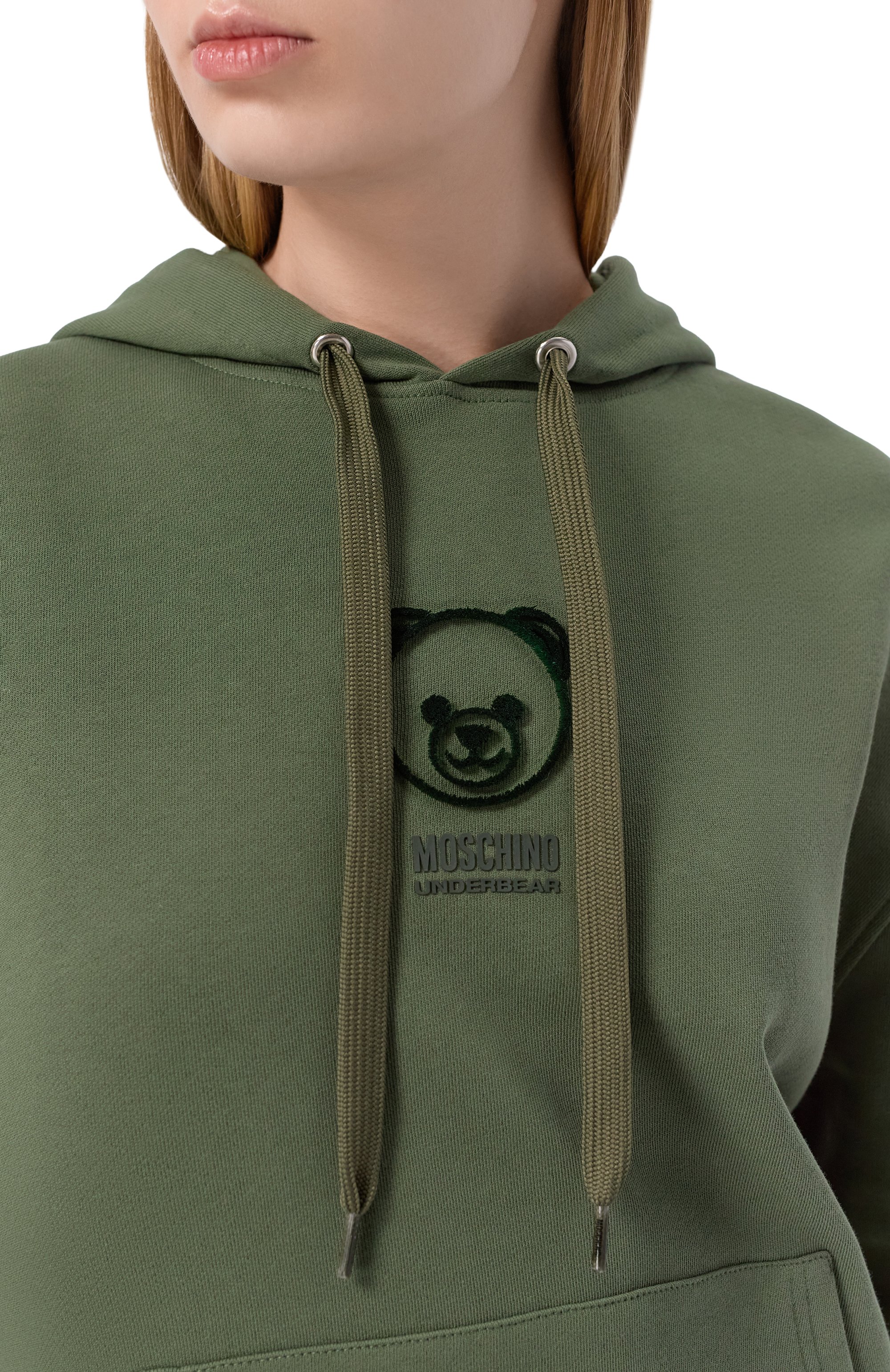 Хлопковое худи MOSCHINO, арт. A1708/4418, фото 5