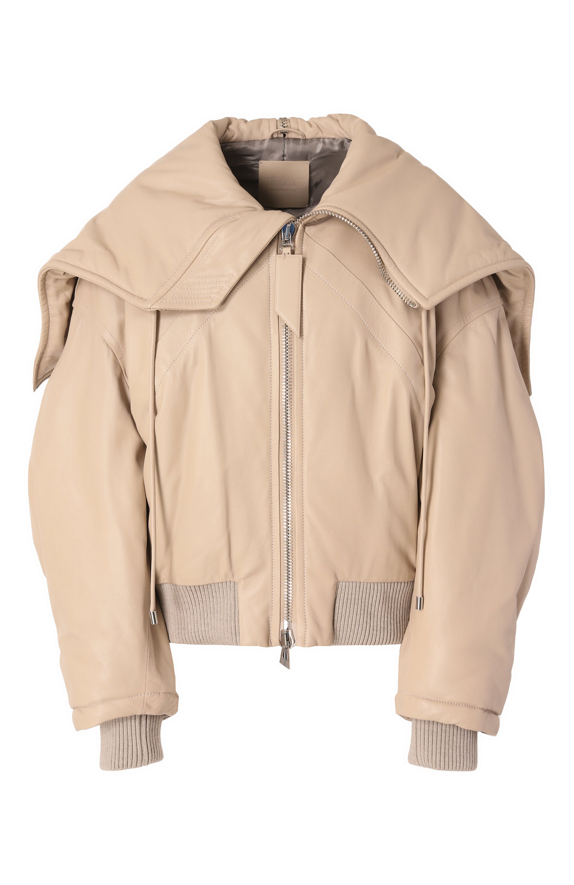 Кожаный бомбер THE ATTICO, арт. 250WCB00062/LBT128AA, фото 1