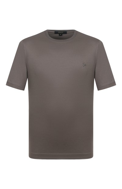 Мужская хлопковая футболка ZILLI, арт. TSR02AM0100VZLE00