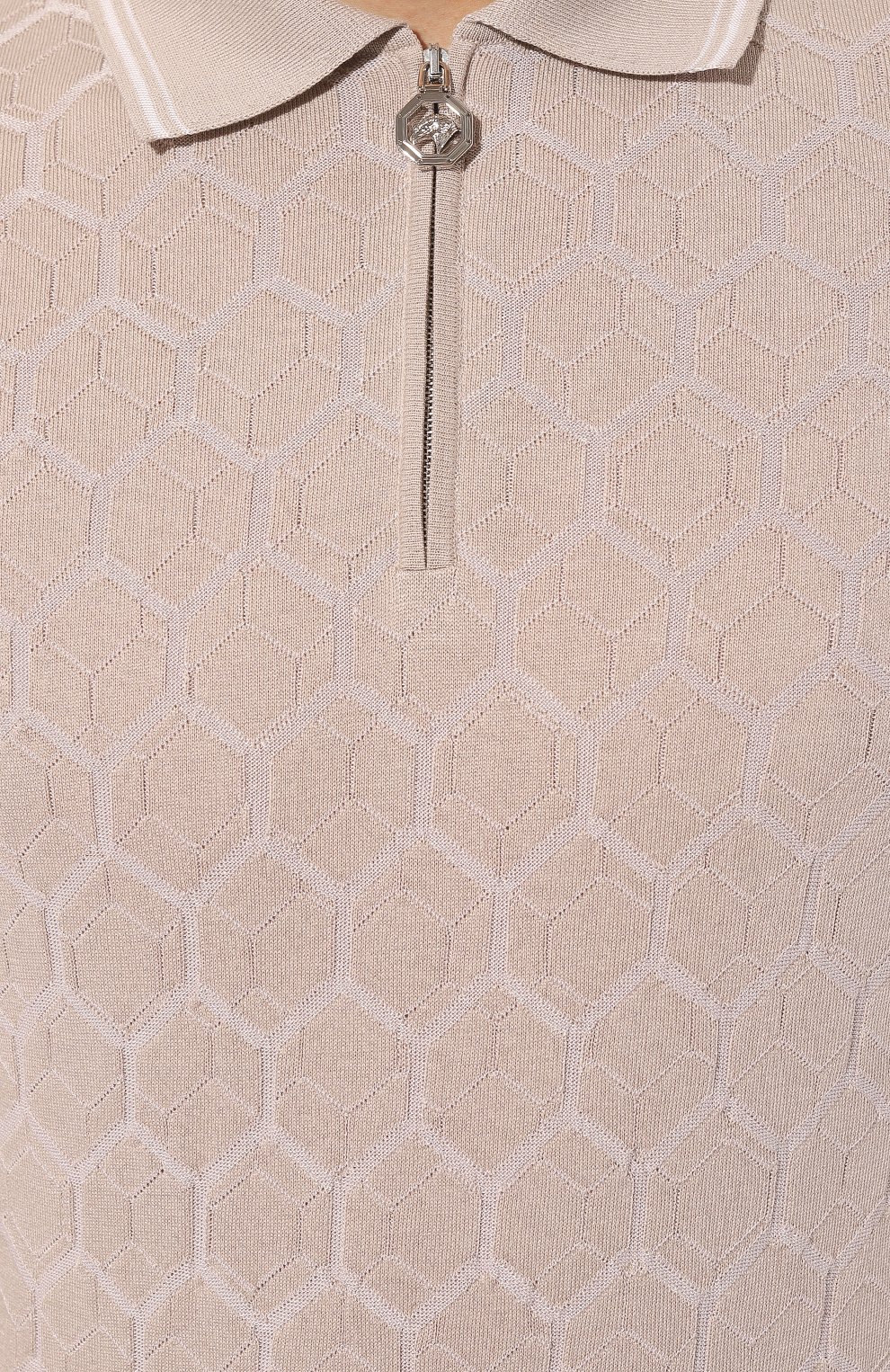 Поло из шелка и хлопка STEFANO RICCI, арт. K818068P31/F24173, фото 5