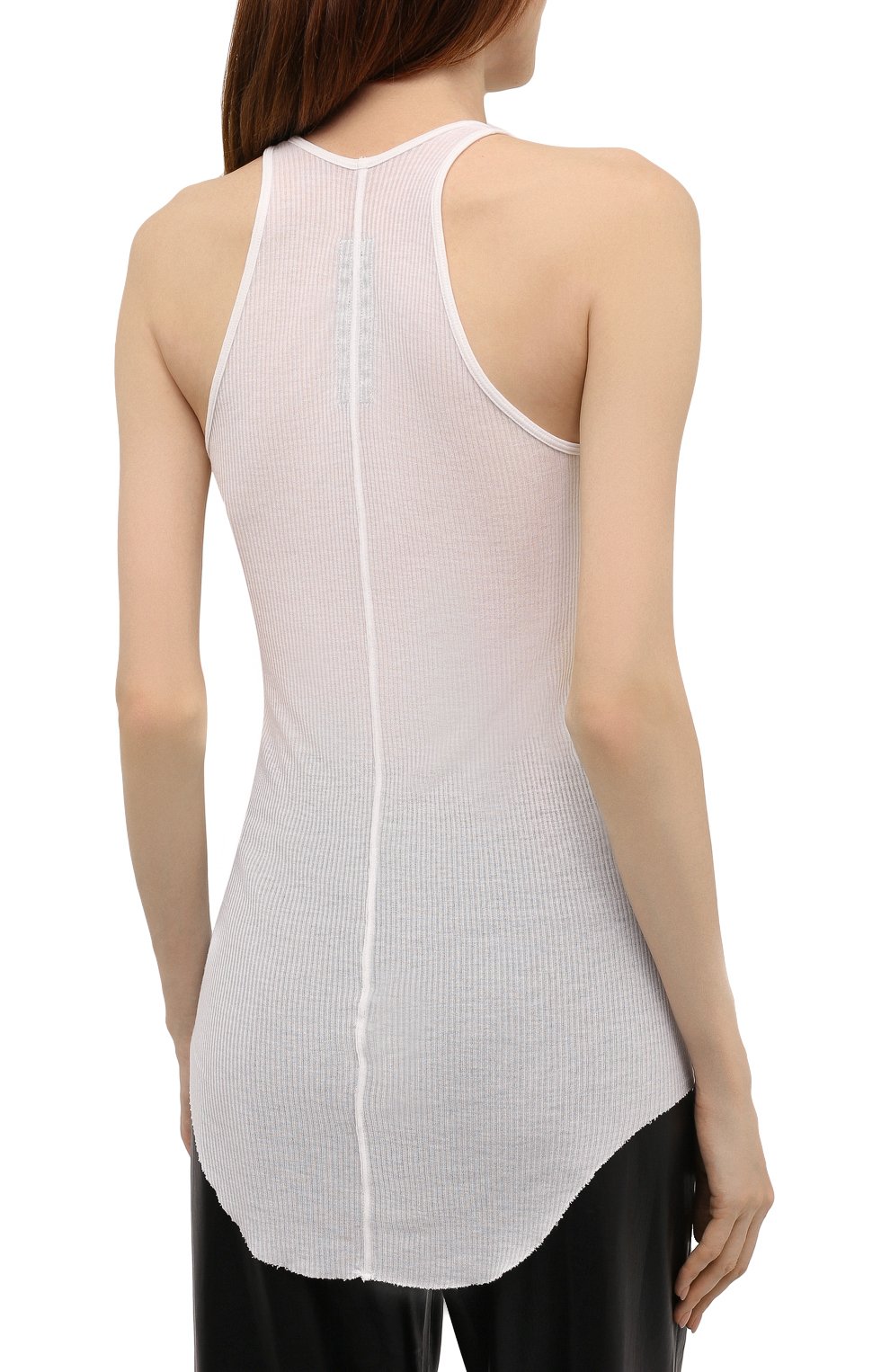 Майка из вискозы и шелка RICK OWENS, арт. RP02A7101/RC, фото 4