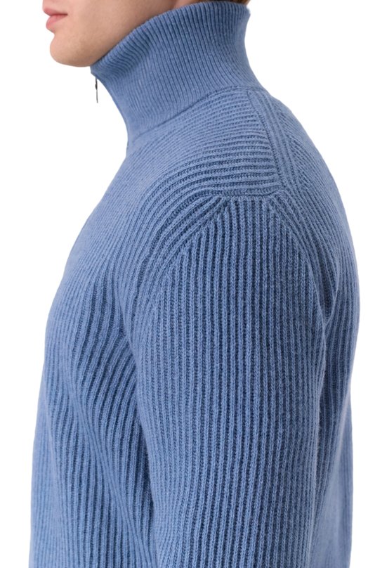 Шерстяной свитер Andrea Campagna M5625-6141 Голубой  M5625-6141 Фото 5